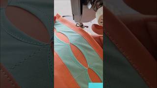 Sewing Tips And Tricks For Making This Viral Curved Design Using Glue And Stones With Asmr Shorts [upl. by Alvin401]