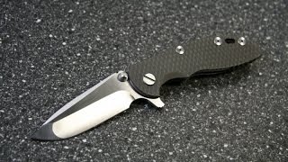 Hinderer Titanium XM18 3quot S35VN Kevin John [upl. by Vastah480]