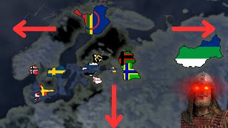 Nordic Recolonization Of The World Hoi4 Timelapse [upl. by Yelad]