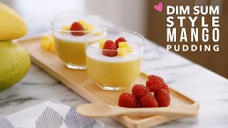 How to Make Mango Pudding Dessert [upl. by Sofie]