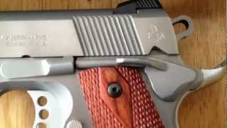 COLT COMBAT COMMANDER 45 STAINLESS [upl. by Dranoel]