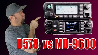 Anytone ATD578 vs TYT MD9600  DMR Mobile Radio Comparison [upl. by Robinet757]