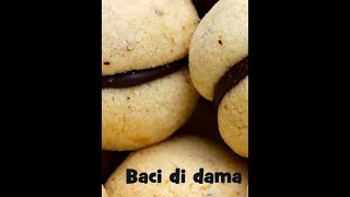 I baci di Dama la video ricetta del pasticcere [upl. by Hashim555]