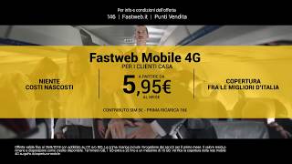 Scegli la trasparenza del Mobile 4G Fastweb [upl. by Ennove]