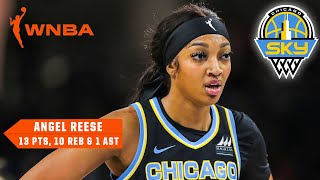 Angel Reese EJECTED after doubledouble performance vs Liberty 😳  WNBA on ESPN [upl. by Nyar]