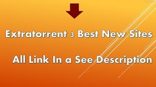 Extratorrent New Site 100 WORKING ►►Link httpsextratorrentag [upl. by Hairu]