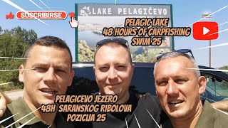 Pelagicevo saranski ribolov Pelagic Lake  See Carpfishing  Karpfenangeln Swim 25 GAMA baits [upl. by Ahsad]