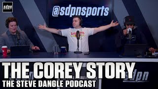 The Corey Story  The Steve Dangle Podcast [upl. by Nyltac]