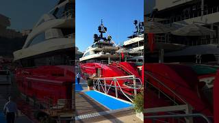 Billionaire Luxury Yacht in Monaco [upl. by Eillod741]