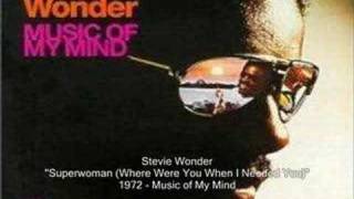 Stevie Wonder  Superwoman Where Were You When I Needed You [upl. by Katusha]