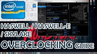 Overclock your Intel CPU ASUS Maximus VI Hero  4670K 4690K 4770K 4790K [upl. by Macdonald405]