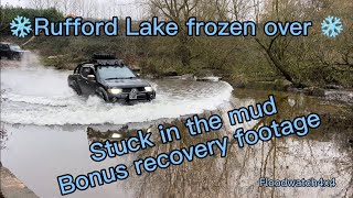 Crookford Ford flood 03 bonus recovery and Rufford Ford lake footage [upl. by Pohsib]