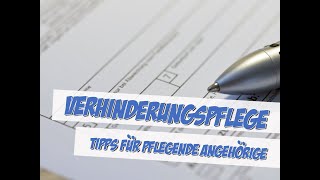 Verhinderungspflege oder Ersatzpflege [upl. by Stewart]