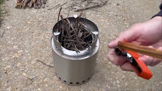 Solo Stove Campfire Full Review Does it work Can it boil water and make it safe to drink survival [upl. by Epner]