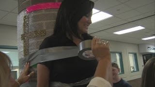 Principal gets Ducted Tape Because Students Reached a Goal [upl. by Hayyim596]