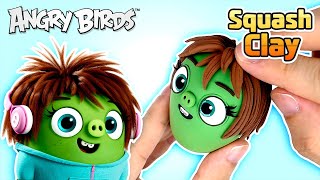 Squash Clay Makes Angry Birds Courtney [upl. by Bellda]