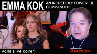 EMMA KOK  Voilà  WRITER reaction [upl. by Ahilam]