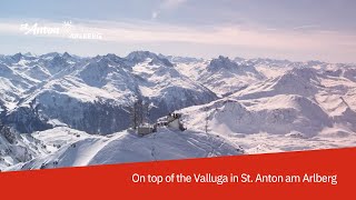 On top of the Valluga in St Anton am Arlberg [upl. by Assiar]