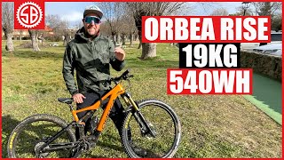 Orbea Rise Hydro 2022 EMTB  First Look  19KG amp 540WH [upl. by Saidnac]