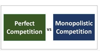 Comparison between Perfect competition amp Monopolistic competition [upl. by Fayette]