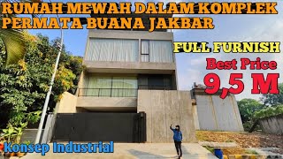 RUMAH MEWAH DALAM KOMPLEK ONE GATE SYSTEM DI PERMATA BUANA JAKARTA BARAT [upl. by Elvyn]