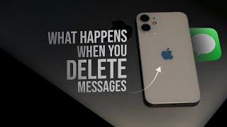 What Happens When You Delete Messages on iPhone explained [upl. by Namie]