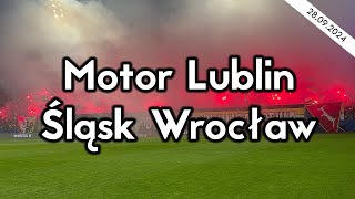 Motor Lublin  Śląsk Wrocław 28092024 PKO BP Ekstraklasa [upl. by Esserac718]