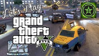 Lets Play GTA V  Crazy Taxi [upl. by Proctor]