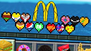 Minecraft but theres Food Hearts [upl. by Eetak]