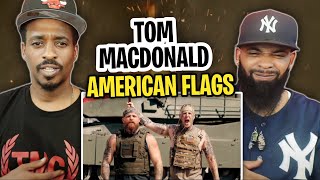 AMERICAN RAPPER REACTS TO Tom MacDonald amp Adam Calhoun  quotAmerican Flagsquot [upl. by Corrinne228]