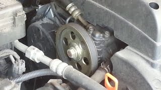 Power Steering Pump OverhaulRebuild 2002 Honda Odyssey [upl. by Albert]