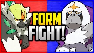 Passimian vs Oranguru  Pokémon Form Fight [upl. by Ahsaya613]