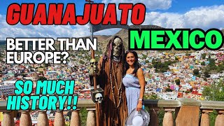 Guanajuato  MEXICO  🇲🇽 THIS TOUR IS CRAZYPurgatory Museum Pipila Monument and local food [upl. by Slohcin149]