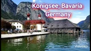 Exploring Konigsee Berchtesgaden National Park Bavaria Germany [upl. by Ayela]