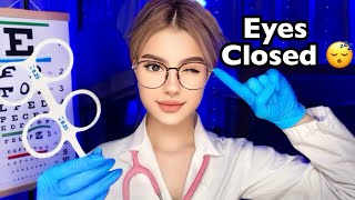 ASMR Cranial Nerve Exam but EYES CLOSED 👀 Doctor ASMR for Sleep ❤️ Follow my Instructions [upl. by Alysia]