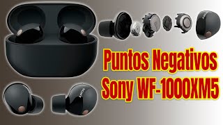 🎧 8 Aspectos Negativos sobre los Sony WF1000XM5  ¿Valen la Pena 💡 [upl. by Ailem618]