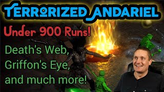 Terrorized Andariel Drops Griffons Eye Deaths Web and More [upl. by Amity793]