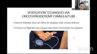 APPEC2023 DAY 1 Cricothyroidotomy Set procedure and indications amp AMBU [upl. by Aicilav336]