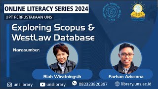 Exploring Scopus amp WestLaw Database journal database law scopus scopusjournals westlaw [upl. by Eryt]