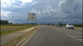 A return trip along the new Stubbington Bypass in Hampshire UK on opening day  Monday 30 May 2022 [upl. by Trev]