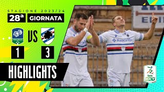 Feralpisalò vs Sampdoria 13  Successo importante per il Doria  HIGHLIGHTS SERIE BKT 2023  2024 [upl. by Werd]