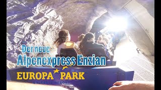 4K Der neue Alpenexpress Enzian  Onride 2024  EuropaPark  MACK Rides [upl. by Herald]