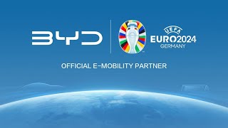 BYD UEFA 유로2024 공식 파트너로 참여 [upl. by Baum]