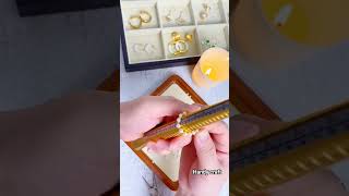 DIY Dainty Jewelry 😱 handycraft youtuberpartner shorts youtubeshorts jewelry [upl. by Sadie]