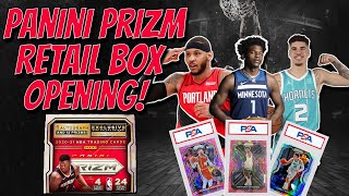 24 Prizm Packs 202021 Panini Prizm NBA Basketball Retail Box Opening LaMelo amp Carmelo Pulls [upl. by Loggins]