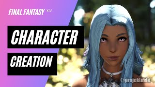 FFXIV Endwalker 👩‍🦱 Cute Hyur Midlander Female Face 3 Character Creation Guide [upl. by Eimam]