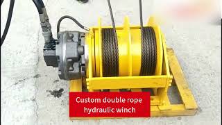 Standard hydraulic winch [upl. by Cardinal]