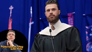 Heres What Was WRONG With Harrison Butkers Commencement Speech [upl. by Ayotnom]