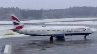 Winterday at Friedrichshafen Airport [upl. by Illek967]