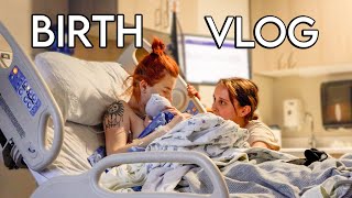 BIRTH VLOG  Labor amp Delivery Of Our First Baby Home Birth to Hospital [upl. by Fleurette]